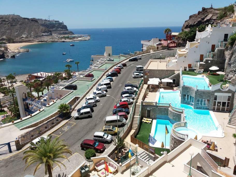 MogánDuplex Playa Del Cura Beautiful Ocean Viewアパートメント エクステリア 写真