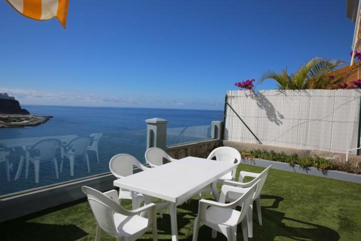 MogánDuplex Playa Del Cura Beautiful Ocean Viewアパートメント エクステリア 写真